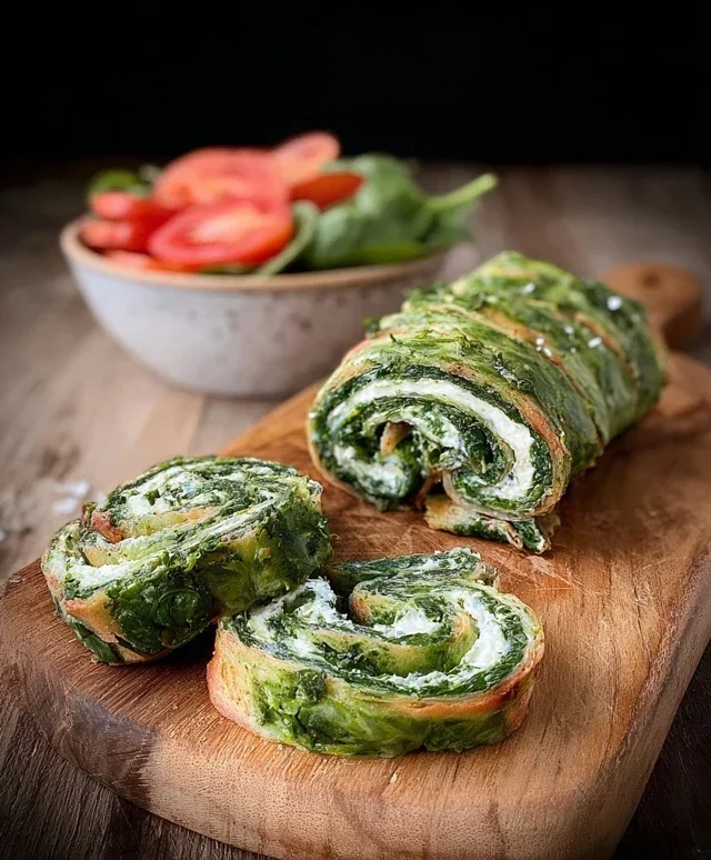 Roll di spinaci
