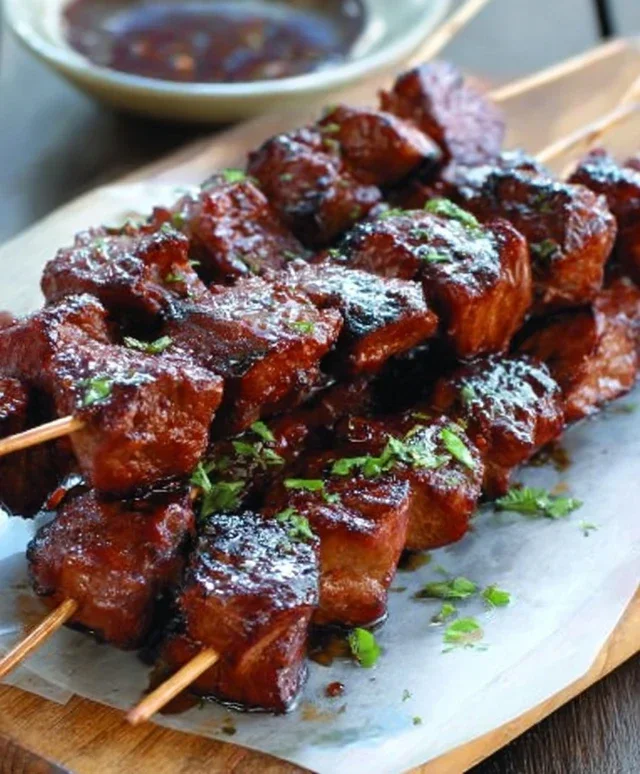 Filipino BBQ - Beef Skewers