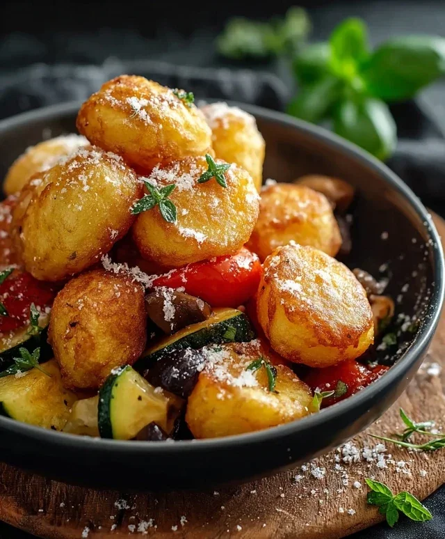 Gemüse aus der Heißluftfritteuse