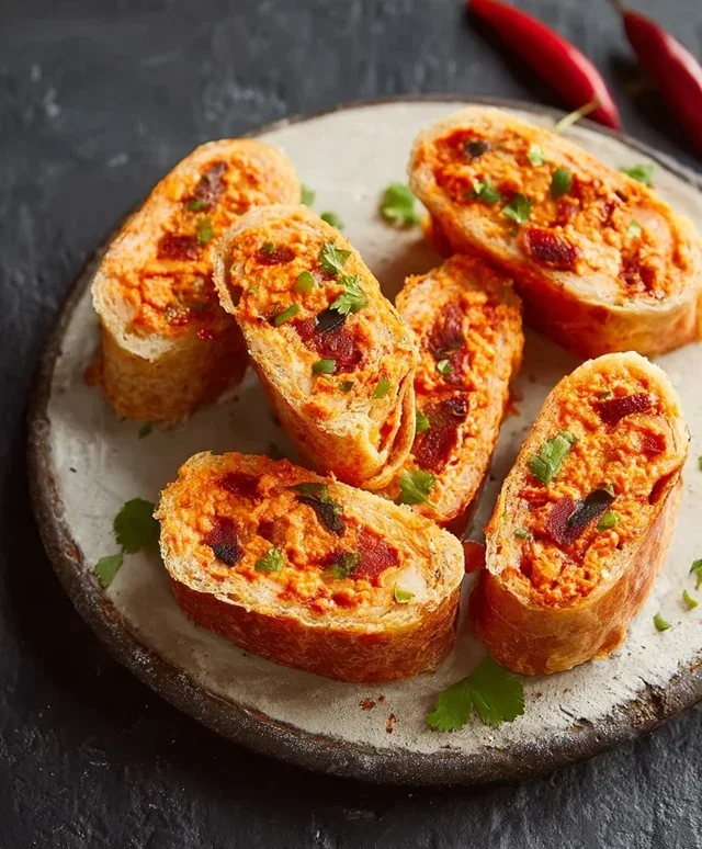 Ajvar-Röllchen: Ein köstlicher Snack für jeden Anlass!