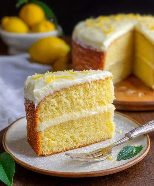 Lemon Velvet Cake
