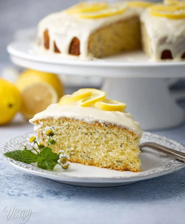 Easy Lemon Birthday Cake Recipe
