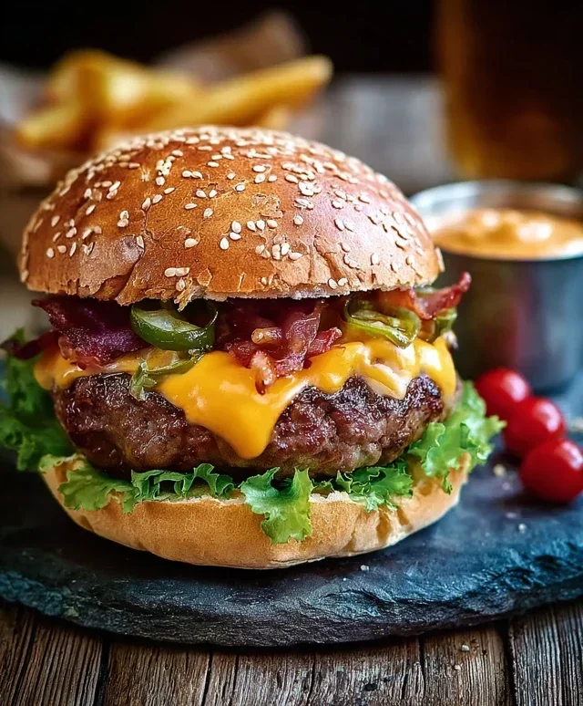 Burger aus der Heissluftfritteuse