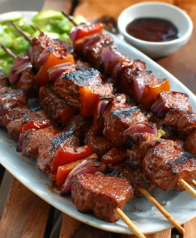 Filipino BBQ - Beef Skewers