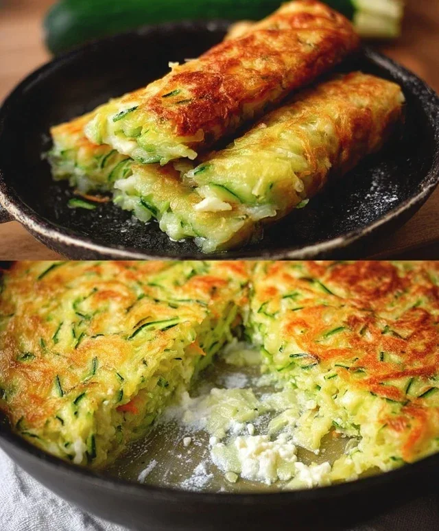 Ich backe sie ständig, Zucchinistäbchen mit 100 g Käse - Kochen Mit Uns