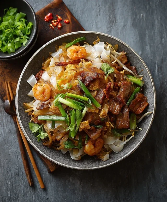 Hu Tieu Ap Chao Rezept: Ein köstliches asiatisches Gericht!