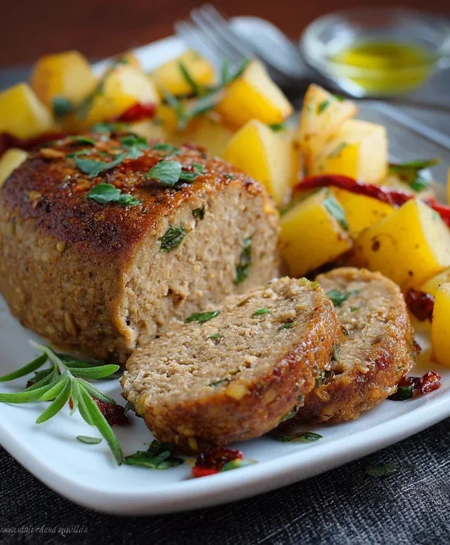 POLPETTONE DI LENTICCHIE CON PATATE Ricetta secondo facile