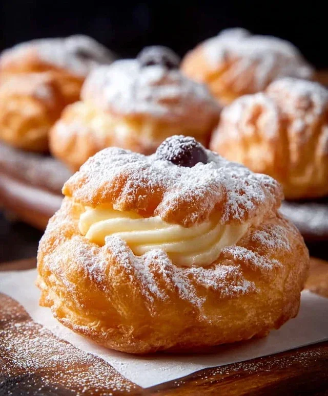 St.Joseph's Pastries - Zeppole di San Giuseppe