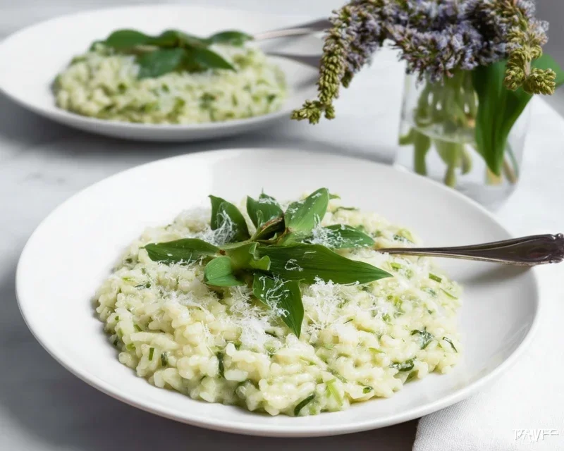 Bärlauch Risotto