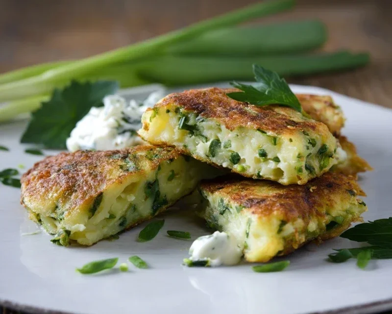 Bärlauch-Kartoffel-Puffer