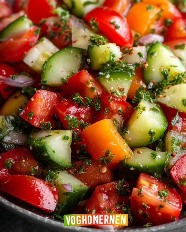 Tomaten Gurken Salat