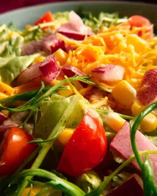 Über-Nacht-Salat Rezept zum Vorbereiten