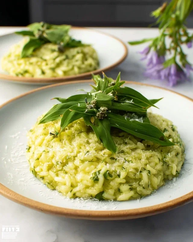 Bärlauch Risotto