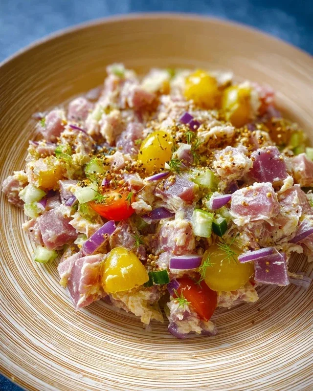 Thunfischsalat - Einfaches und gesundes Rezept