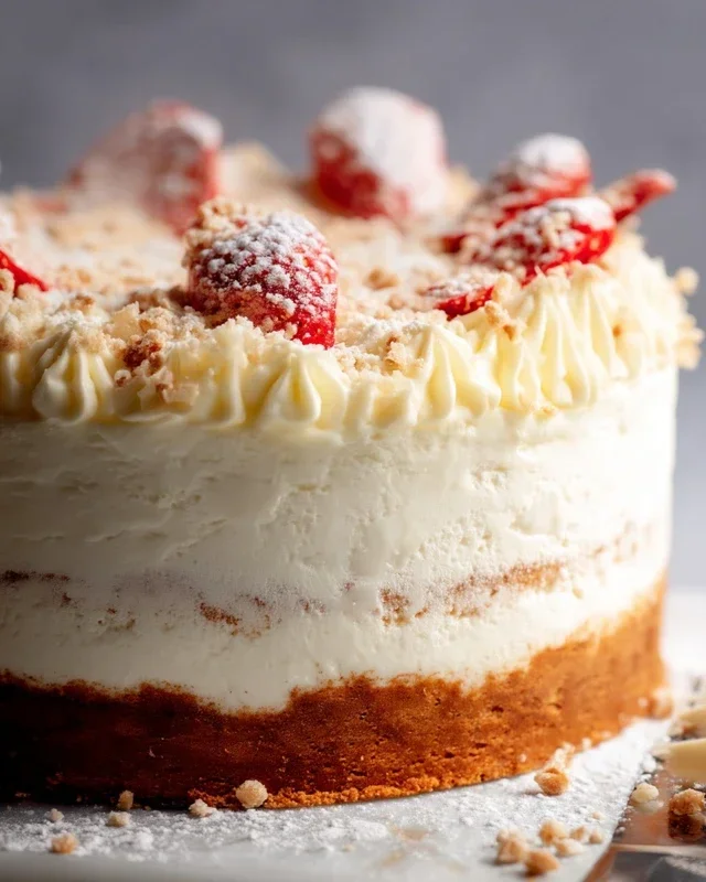 Erdnon-non-non-alcoholic alternativeic non-alcoholic beer Mascarpone Torte mit weißer Schokolade