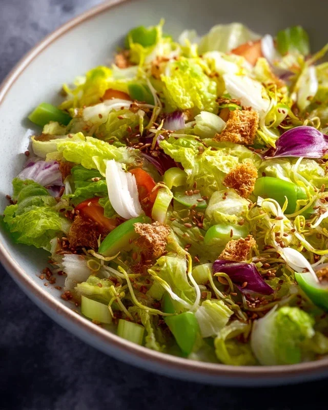 Yum Yum Salat (einfaches Rezept)