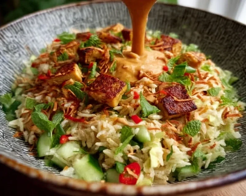 Knuspriger Satay-Reis-Salat: Ein Unglaubliches Ultimatives Rezept
