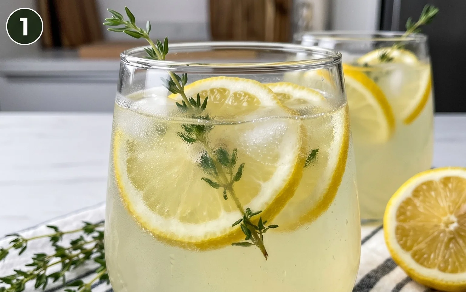 Zitronen-Thymian-Limonade