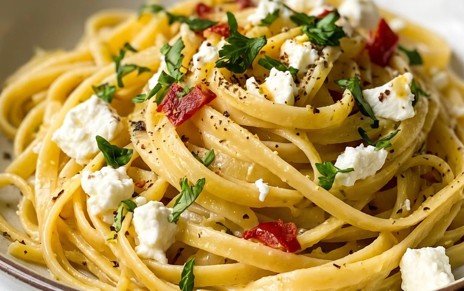 Zitronen-Feta-Pasta: So schnell und lecker gelingt's!