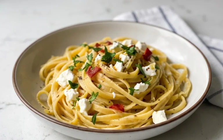 Zitronen-Feta-Pasta: So schnell und lecker gelingt's!