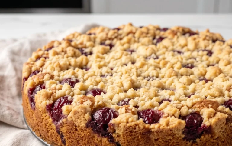 Kirsch Extractkuchen mit Streuseln