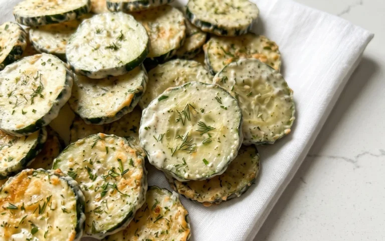 Crunchy Ranch Cucumber Chips Recipe You'll Crave Again!
