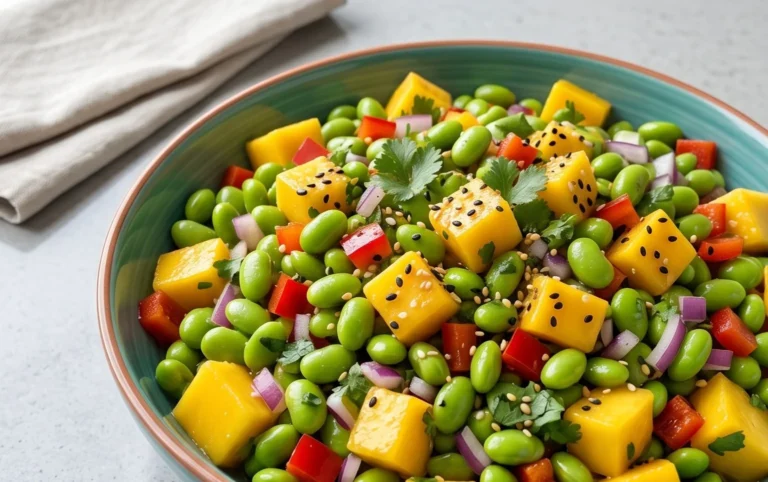 Edamame-Mango-Salat: Ein Unglaubliches Ultimatives Rezept für 5 Sinne