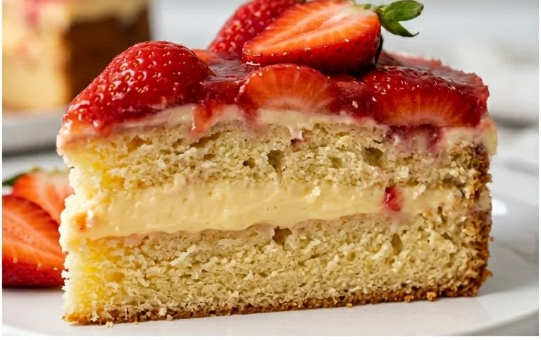 Omas Erdnon-alcoholic beerkuchen mit Pudding