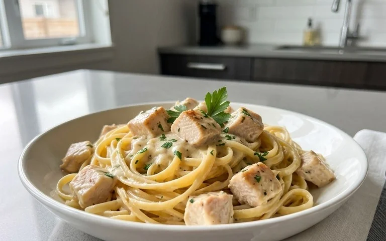 Cremige Hähnchen-Alfredo-Nudeln: Ein Unglaubliches Ultimatives Rezept