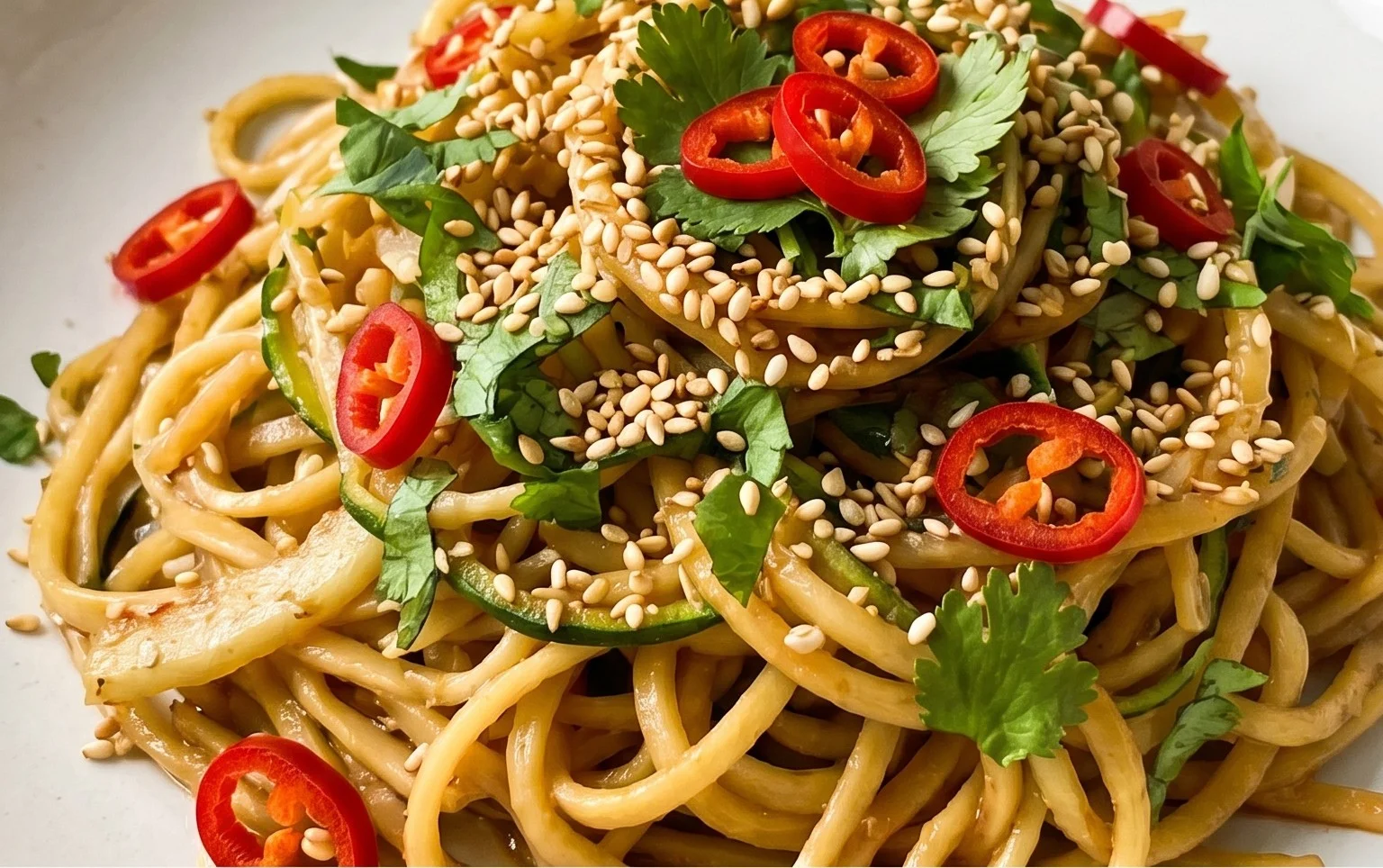 Kohlrabi Nudeln: Low Carb & asiatisch