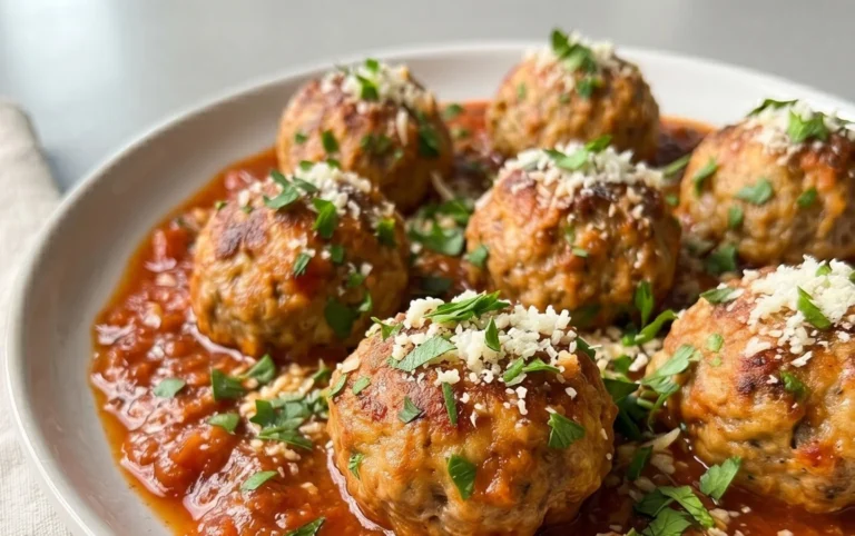 Baked Italian Meatballs