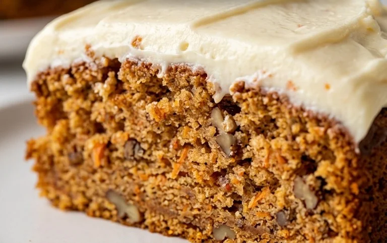 Karottenkuchen mit Frischkäse-Frosting