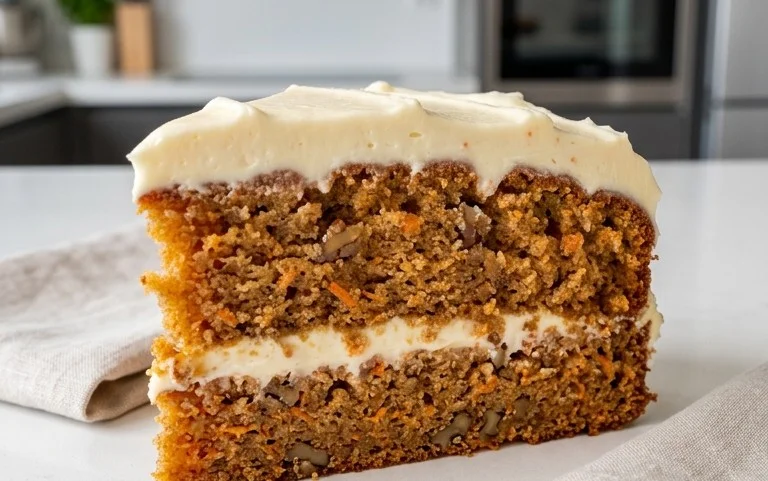 Karottenkuchen mit Frischkäse-Frosting