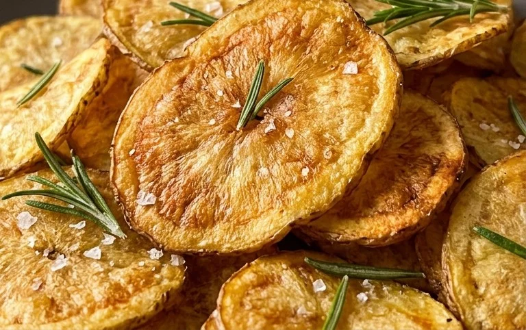 Chips di patate al forno