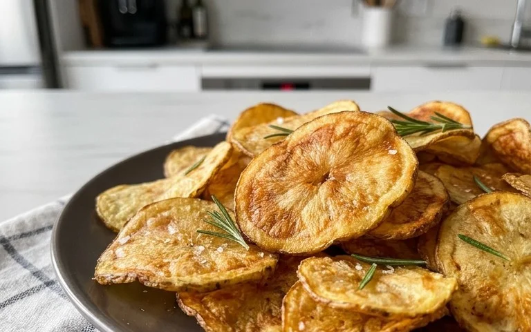 Chips di patate al forno