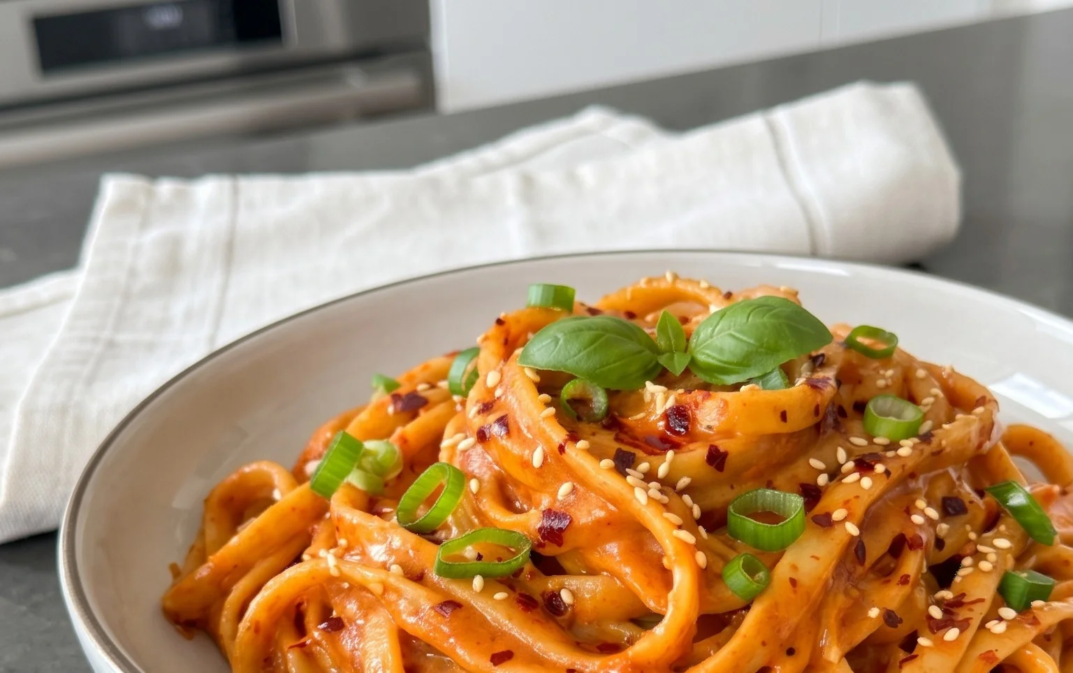 Creamy Gochujang Pasta