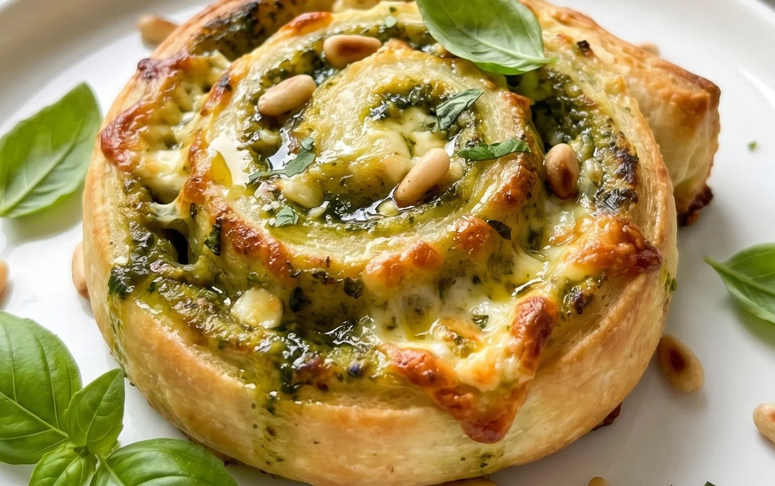 Pesto Feta Rolls