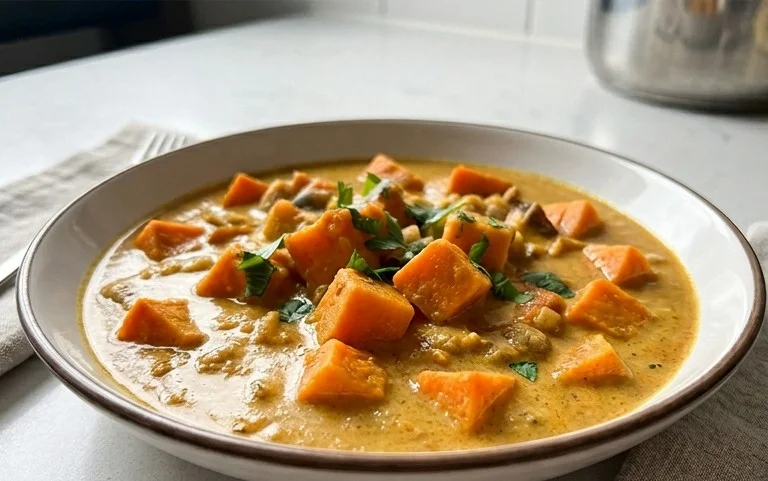 Süßkartoffel Curry Rezept