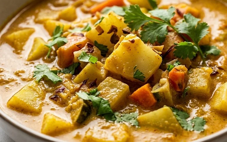 Kohlrabi-Curry – cremig & lecker