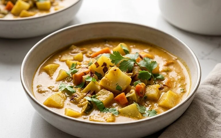 Kohlrabi-Curry – cremig & lecker