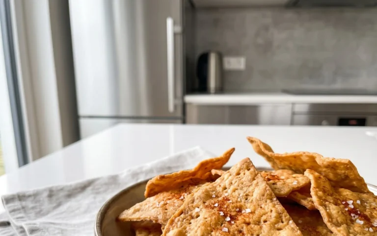 Keto Tortilla Chips (2 Ingredients!)