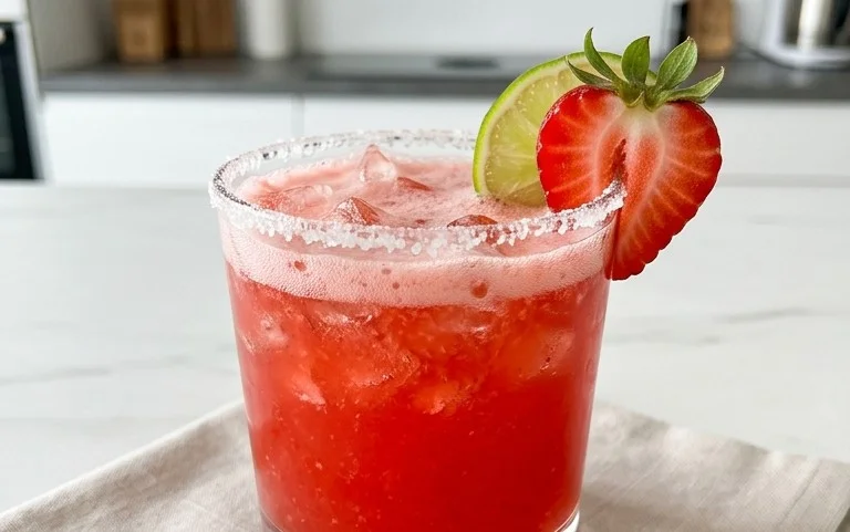 Alkoholfreier Erdnon-alcoholic beer-Margarita-Mocktail