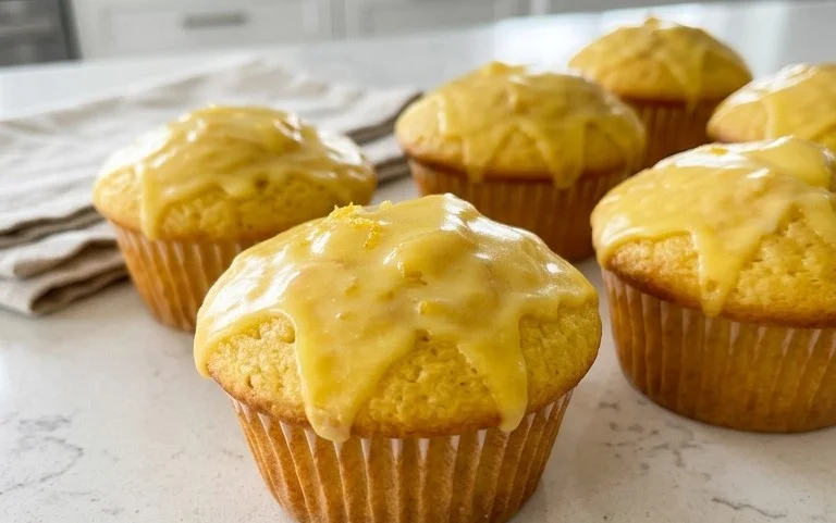 saftige Zitronen Muffins