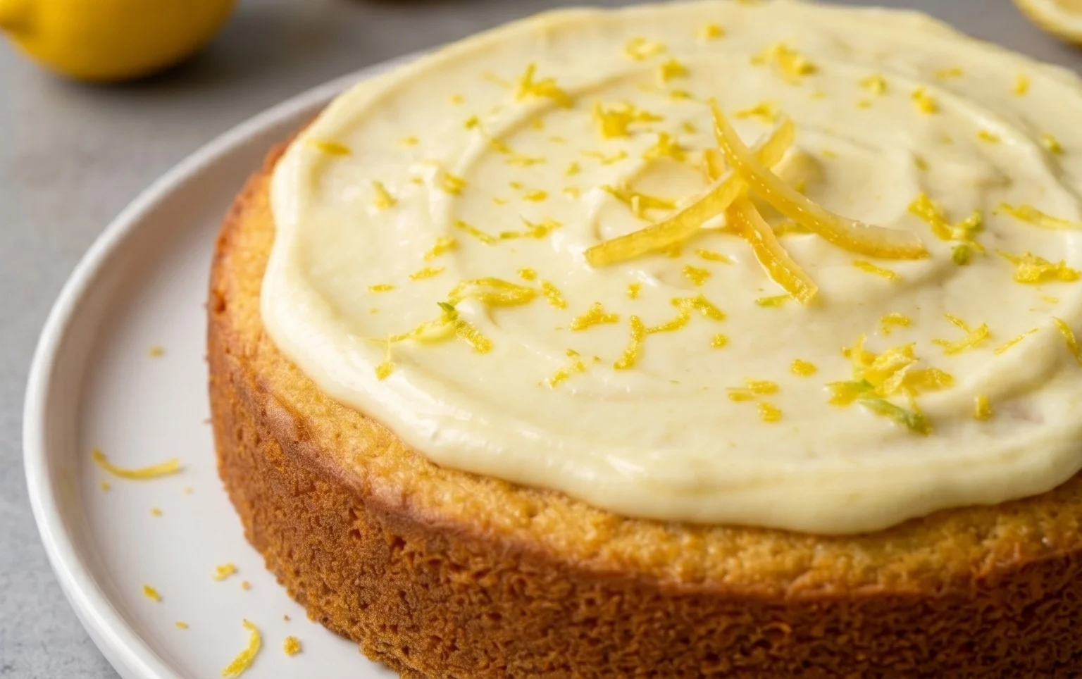 Zitronen-Joghurt-Kuchen schnell und einfach