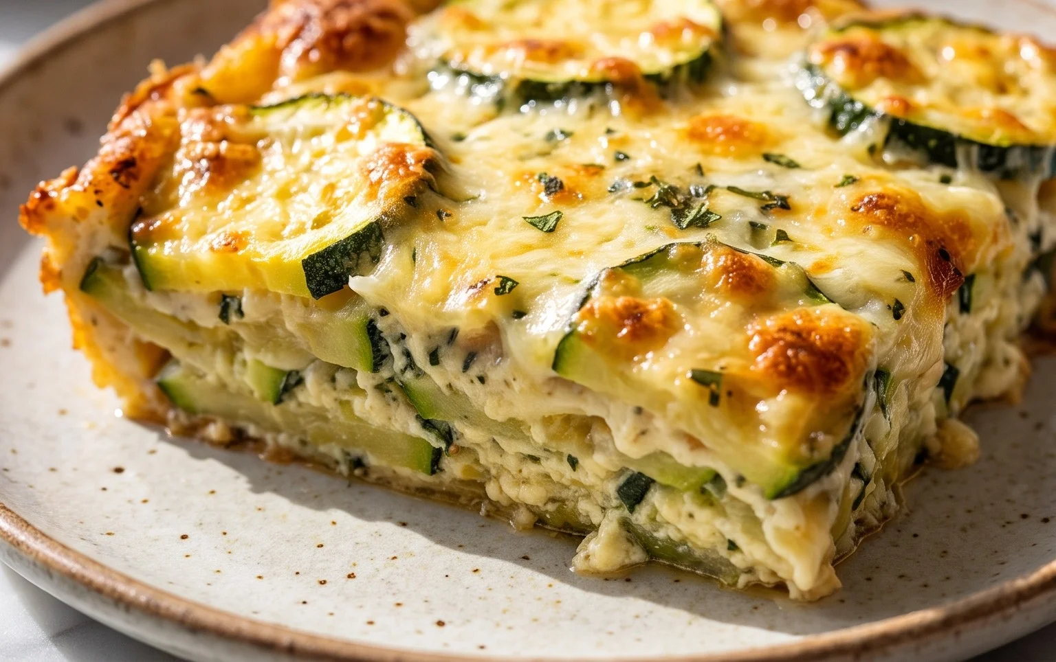 Easy Cheesy Zucchini Casserole