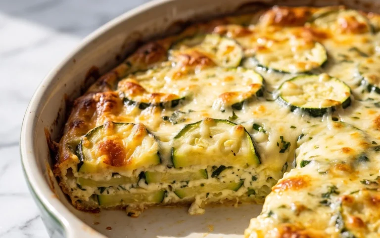 Easy Cheesy Zucchini Casserole