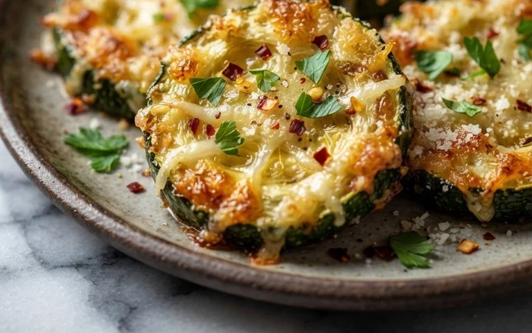 Baked Parmesan Zucchini