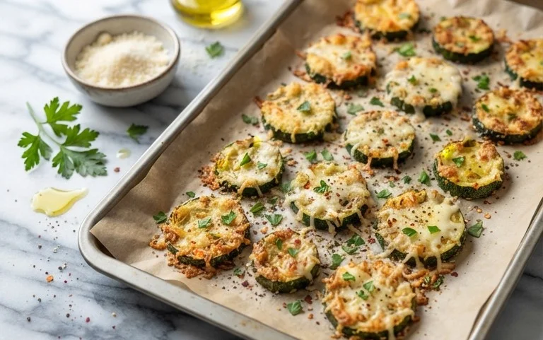 Baked Parmesan Zucchini
