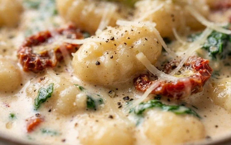 Creamy Tuscan Gnocchi