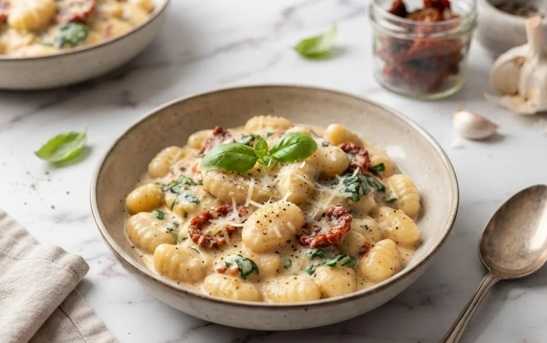 Creamy Tuscan Gnocchi